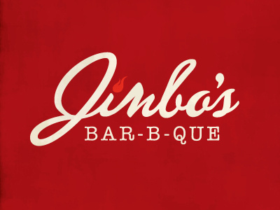 Jimbo's BBQ Logo branding logo typography