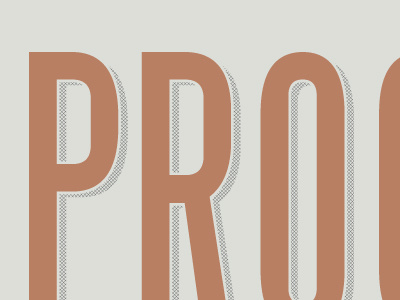 Process Type design typeface