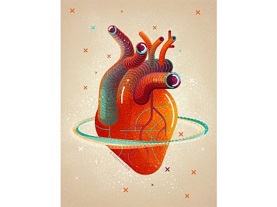 Heart heart illustrtion tinman