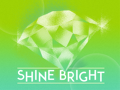 Diamond Study diamond diamond study graphic design shine bright
