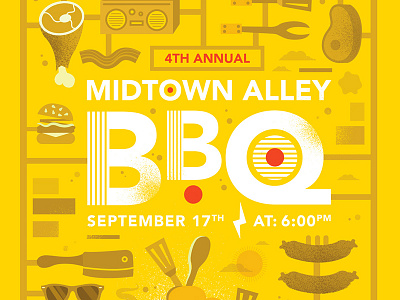 4TH Annual Mid Town Alley BBQ