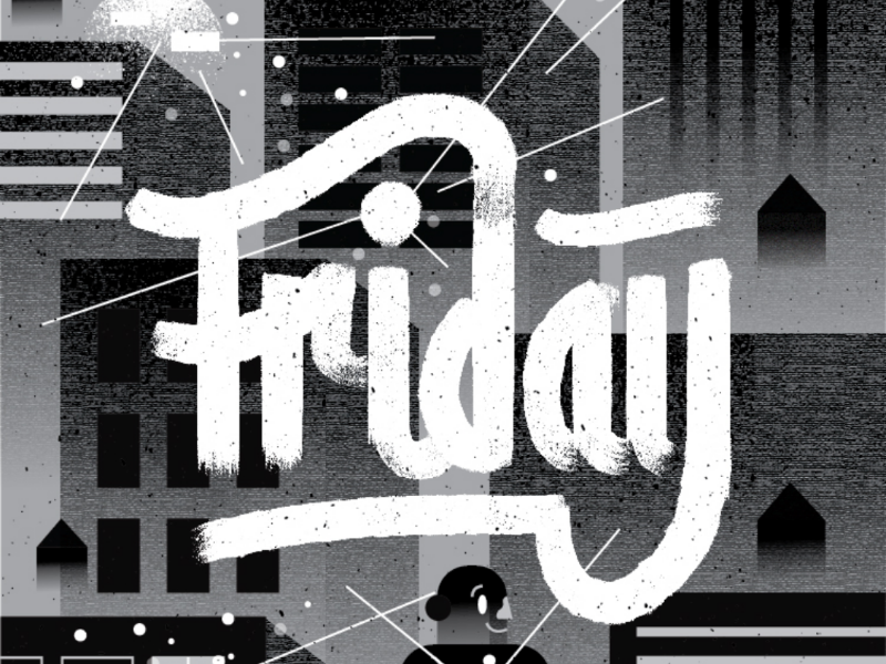 Friday fun nyc characters weekend city graphicdesign handlettering friday