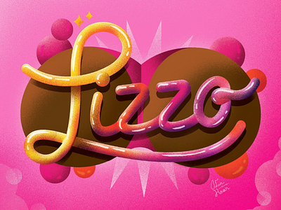 Lizzo 3d booty graphic design illustration lizzo music typography