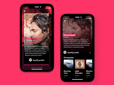 InVision Studio First Try app iphone music ui user inteface ux