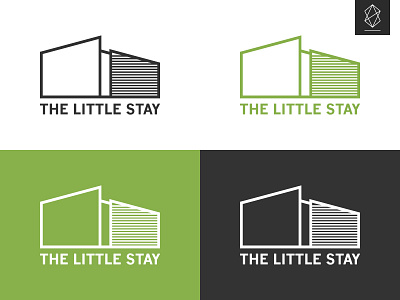 Logo design concept for The Little Stay branding concept design graphic design icon identity logo modern sign symbol trend vector
