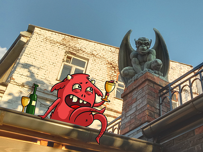 The devils are in town! art cg cgart design digital graphic illustration