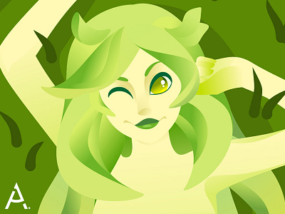 Green lady