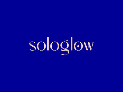 Sologlow Jewellery Store branding design glow graphic design jewellery jewelry logo minimal shine store typography vector