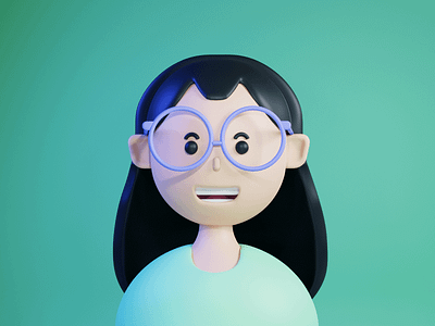 3d character- Girl