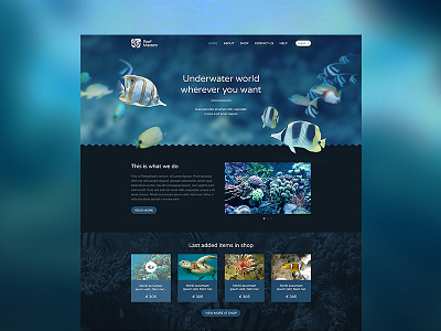 Reefmasters (Dark version) masters reef responsive sea web website