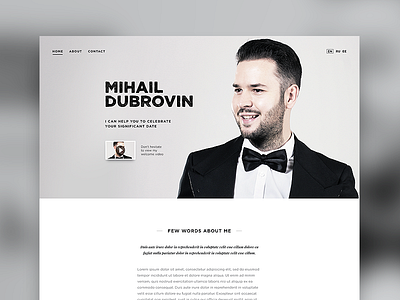 Mihail Dubrovin dubrovin mihail one page web