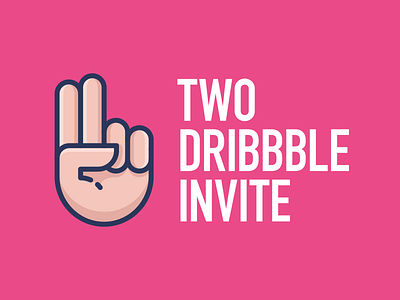 Dribbble Invite Giveaway dribbble invitation invite two