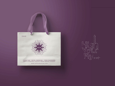 Alfitrah - Bag design with logo bag design brand identity design branding design designer graphic illustration logo typography vector