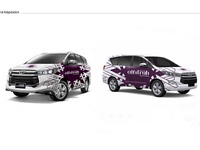 Alfitrah Vehicle Branding Illustration