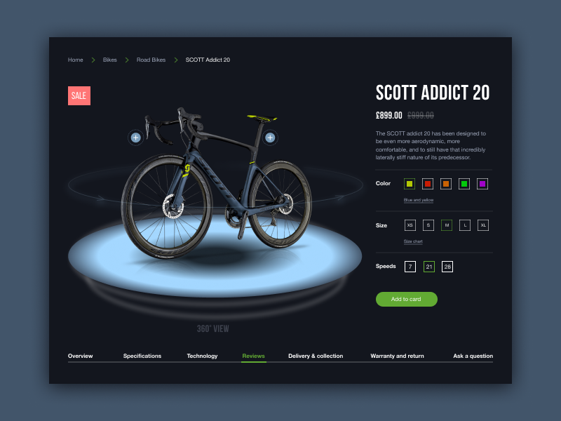 scott 360 bike