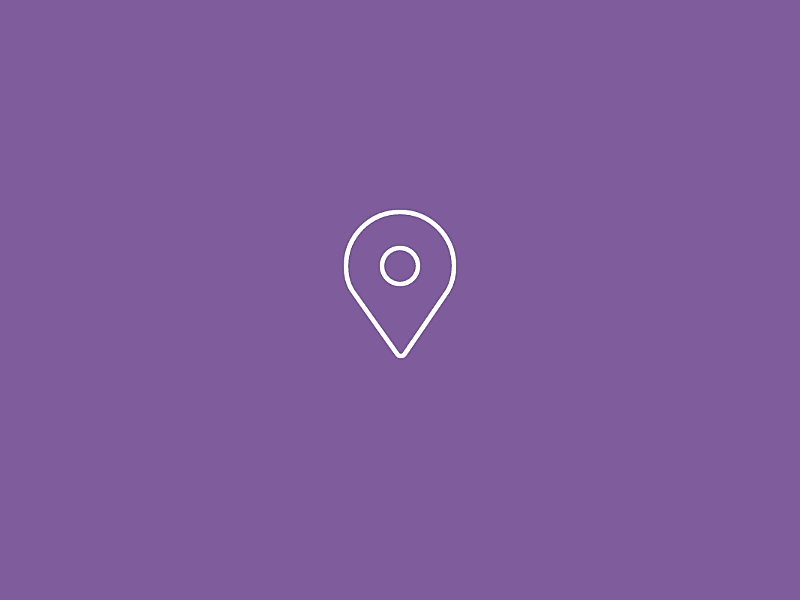 Location Pin Animation animation design dribbble ideas inspiration interactiondesign mobile app mobiledesign motiondesign ui userexperience ux