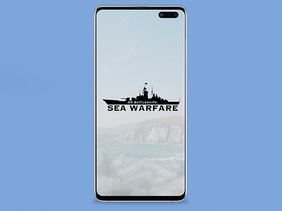 AR BATTLESHIPS : SEA WARFARE Logo Design