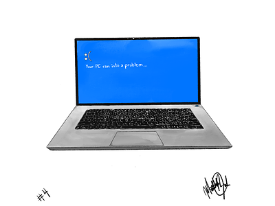 Freeze blue screen bsod computer laptop
