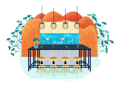 Bar illustration