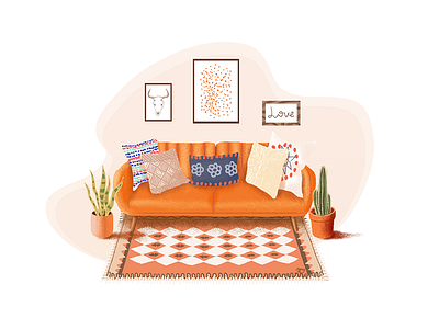 Home 1 design illustration