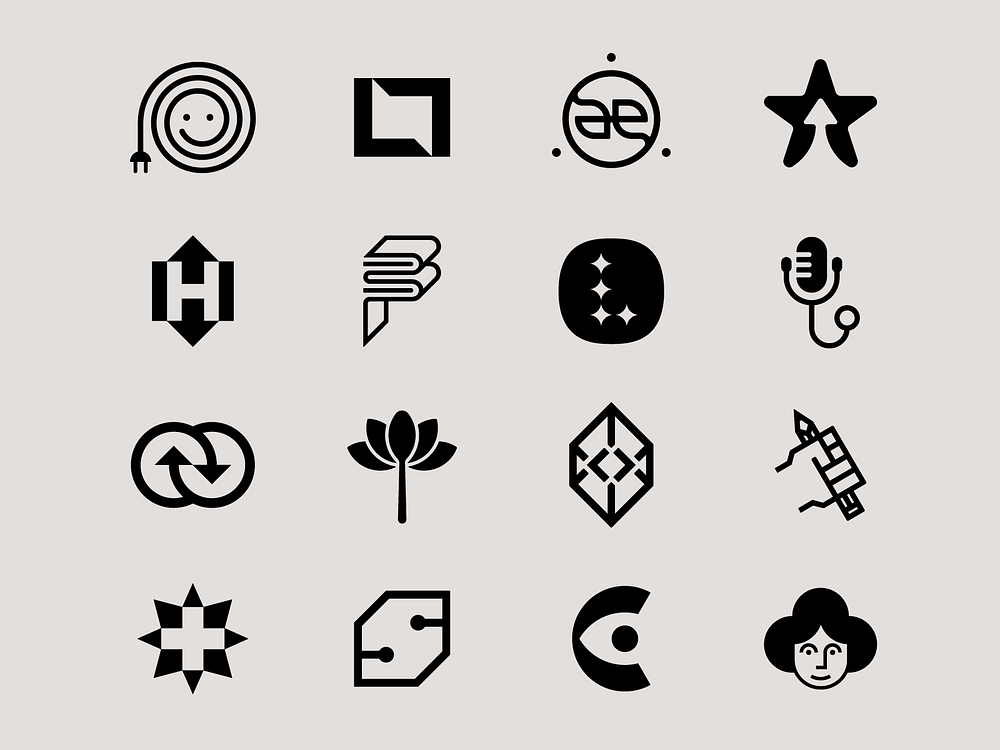 Logo collection 1 by Milos Bojkovic on Dribbble