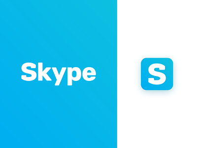 Skype logo concept 📞 app icon brand identity branding communication handset logo logo design logotype minimal phone receiver redesign s logo simple skype tech logo wordmark