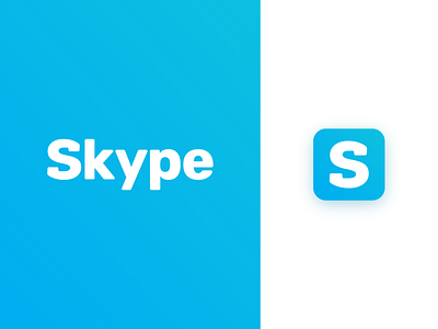 Skype logo concept 📞