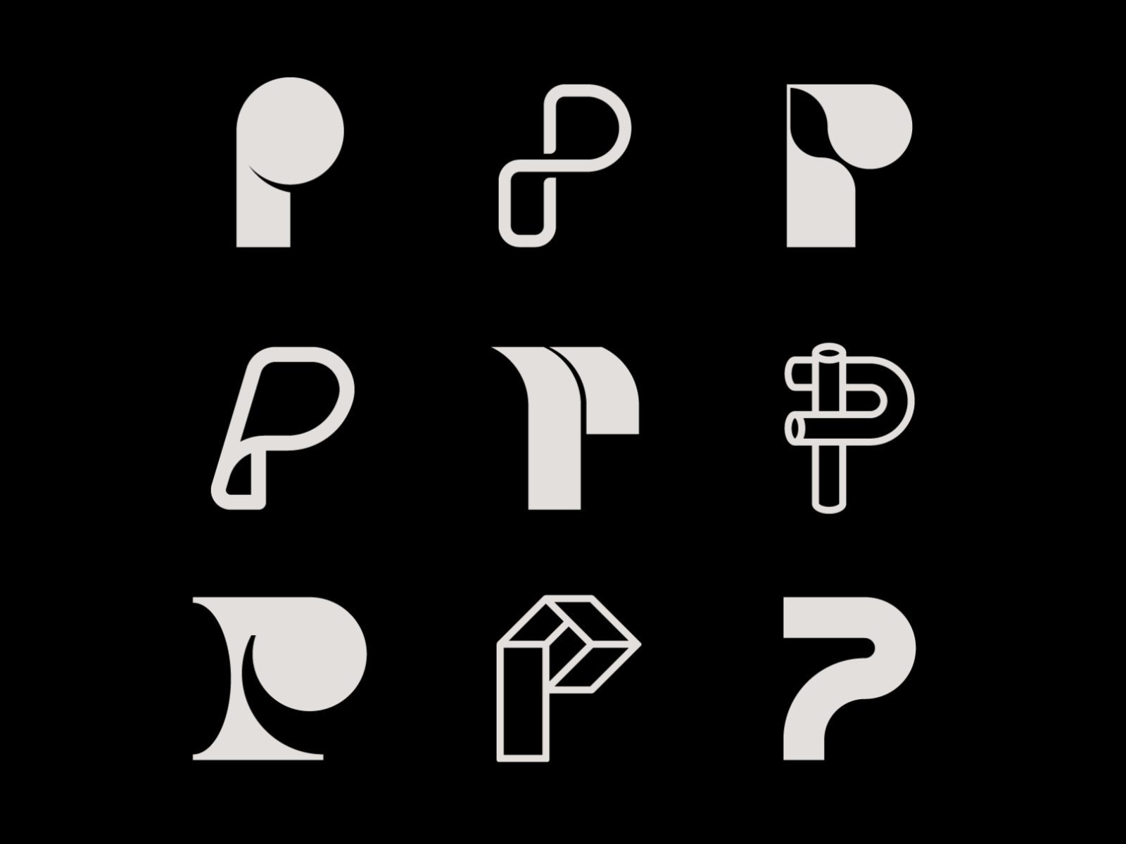 letter-p-exploration-by-milos-bojkovic-on-dribbble