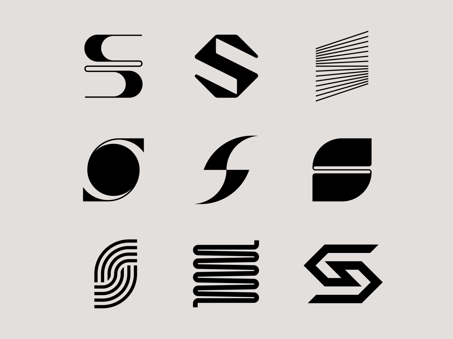 Letter S Exploration By Milos Bojkovic On Dribbble