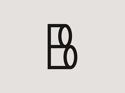 B b brand identity branding letter letter b logo logo design minimal monogram typography