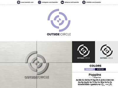 Outside Circle - Iwanistic branding design graphicdesign illustration illustrator iwanistic logo logodesign photoshop vector