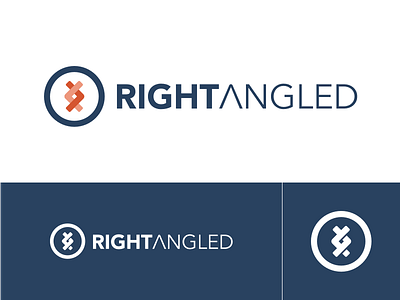 Rightangled logo branding dna logo