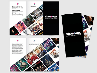 Showmax Brochure Design africa brochure brochure design design south africa