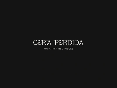 CeraPerdida_JewleryPieces branding ceraperdida customtype design graphicdesign jewelry joyeria logotype meditation mexico pieces process type yoga