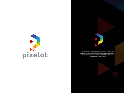 Pixel Logo Design / P Logo Design / Modern Logo / Creative Logo