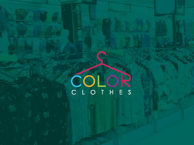 COLOR CLOTHES Logo brand brand identity branding branding and identity branding design business logo cloth cloth logo design clothing company brand logo company logo creative logo design flat logo design illustration illustrator logo logo design modern logo design professional logo design unique logo design