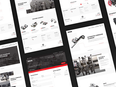 Jireh Industries design industrial robotics ui ux web webdesign website