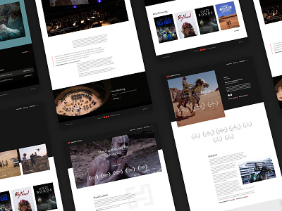 Handful Of Films cinematography design equus film ui ux videographer videography web webdesign website