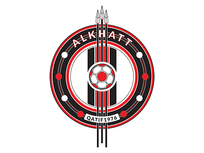 Al-Khat Amateurs Soccer Team al-khatt amateur crest shield soccer spears team
