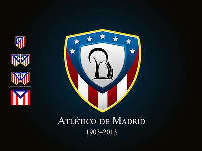 Atletico Madrid Rebrand Concept Logo atletico concept logo madrid old rebrand soccer