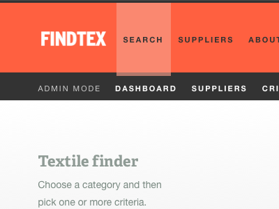 Findtex - Header