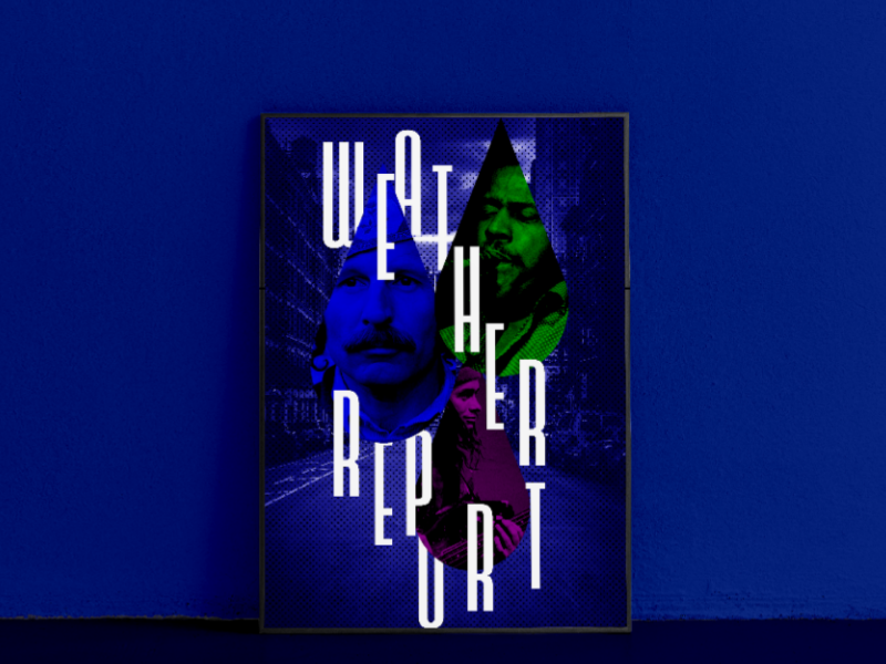 Weather Report Poster creative digital art adobe creative cloud adobe photoshop design graphic design