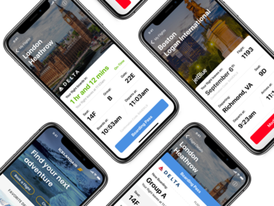 Flight Time airline airline app airline concept app design flight app flying ios app travel travel app ui ui challenge user interface