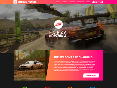 Forza Horizon 4 -- Web