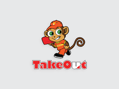 TakeOut Logo Online Delivery Business