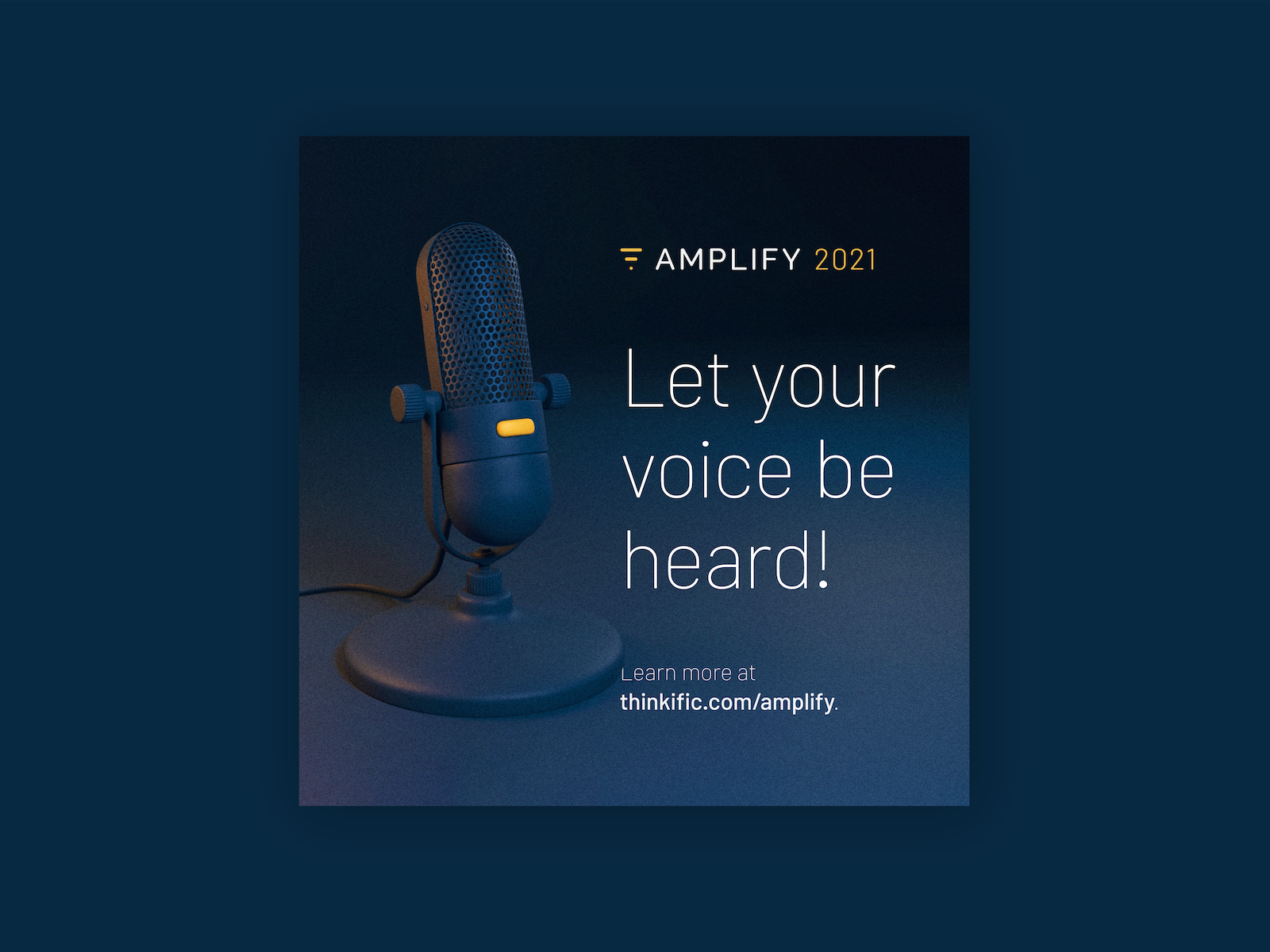 Speaker Contest by Thaira Bouhid on Dribbble