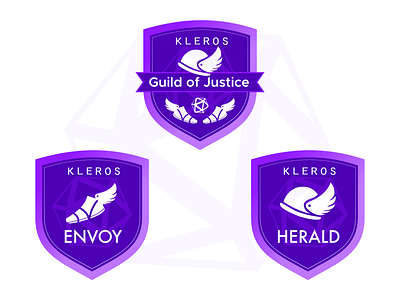 Kleros Guild of Justice badges