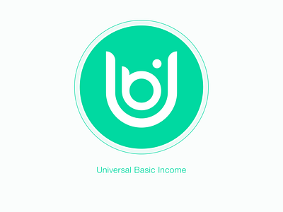 UBI Logo blockchain branding concept design ethereum icon logo vector