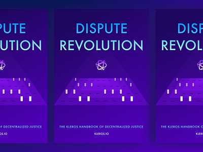 Dispute Revolution book cover blockchain book book cover branding design illustration logo vector