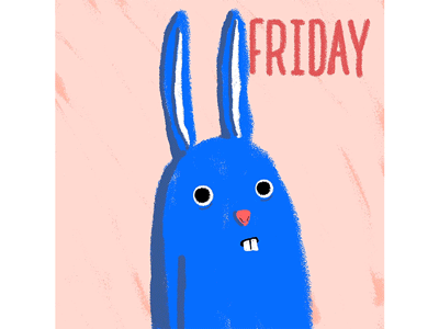 Weekend Bunny - Friday alcohol bunny drink drinking friday weekend